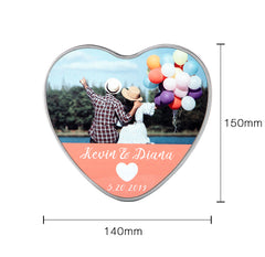 Love Heart Metal Tin