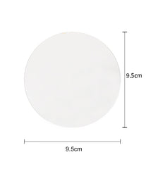 Round MDF Cork Backed Coaster