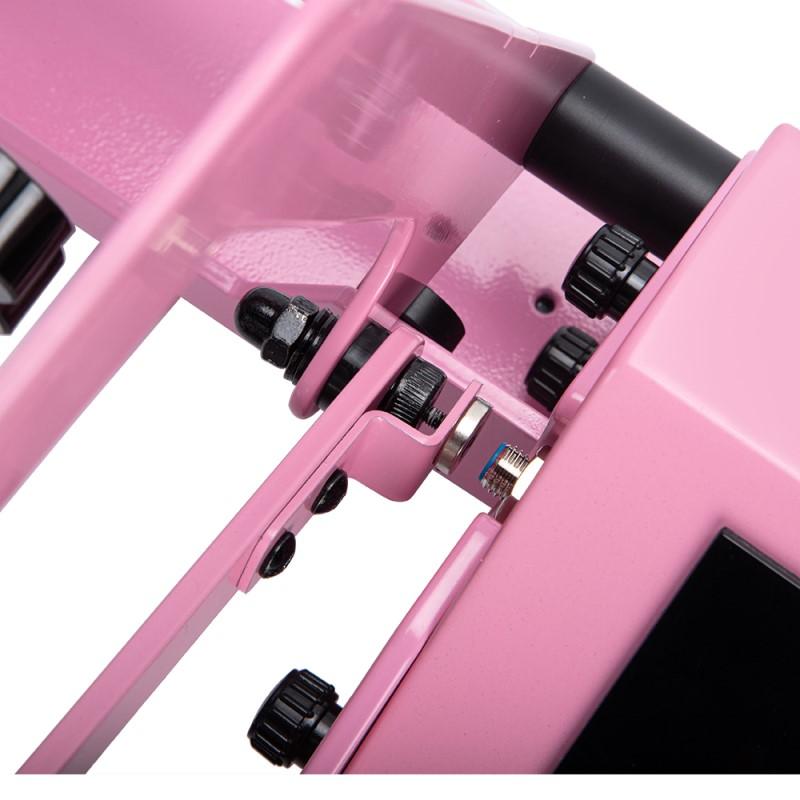 Dino Hobby Press V2 heat press machine - Pink – SubliBlanks Limited