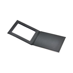Make-Up Mirror - PU Leather - 8.5cm x 11.5cm
