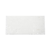 sublimation White Sequin Transfer Rectangle Shape