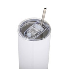 20OZ Stainless Steel Tumbler -Glossy White