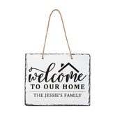 Hanging Photo Rock Slate 25cm x 30cm - Glossy