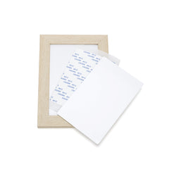 Sublimation Plastic Photo Panel With Aluminium Insert - 10" - Natural