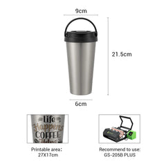 500ml sublimation thermos cup