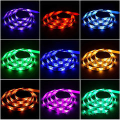 USB RGB LED Strip Light (3-Button Control)