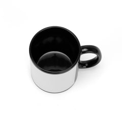 11oz Black Patch Mug