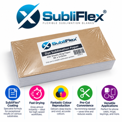 SubliFlex® Pre-Cut Sublimation Mug Paper – 100 x 210mm – 600 Sheets