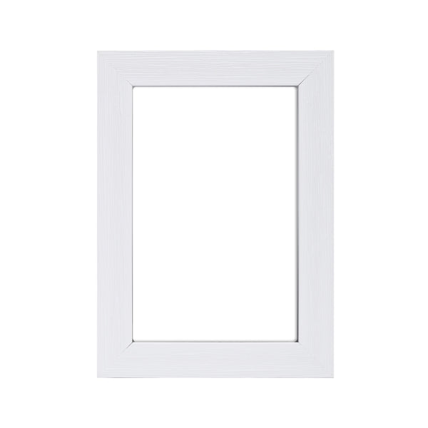 Sublimation Plastic Photo Panel With Aluminium Insert - 10" - White frame with clean white border, ideal for custom photo printing and home decor.