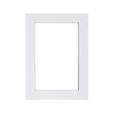 Sublimation Plastic Photo Panel With Aluminium Insert - 10" - White