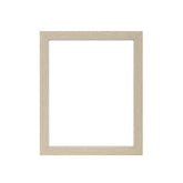 Sublimation Plastic Photo Panel With Aluminium Insert - 6" - Natural