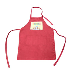 Adult Apron With Pocket - Red