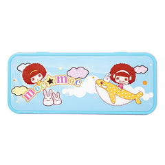 Blue Stationary metal tin