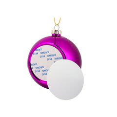 Christmas bauble - Pink