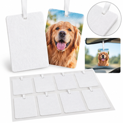 Felt Air Freshener - Rectangle - Sheet of 8