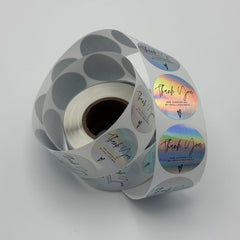 Shiny Thank You (for supporting my small business) - Sticker