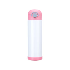Sublimation Kids Water Bottle-500ml-Pink