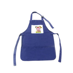 Kids Apron with hat - Blue