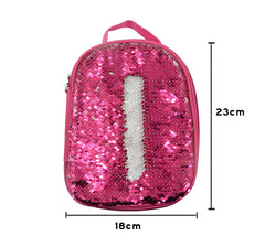 Kids Pink Sequin Lunch bag