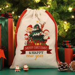 Large Linen drawstring Sack - 50 x 70 cm