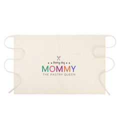 Linen Adult Waist Apron with Pocket