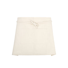 Linen Adult Waist Apron with Pocket