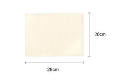 Linen Dual Layer Placemat - 20 x 28 cm
