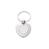 Love heart Metal Keyring