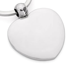 Love heart Metal Keyring