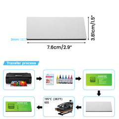 MDF Name Badge with pin