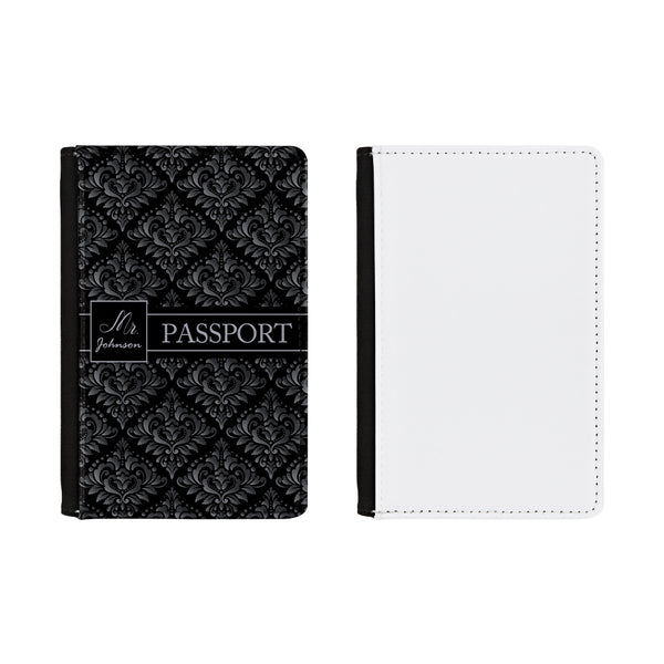 black passport cover