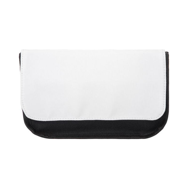 Blank black and white pencil case for sublimation or laser engraving projects
