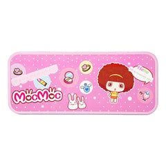 Pink Stationary metal tin