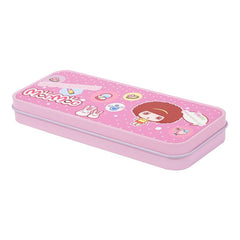 Pink Stationary metal tin