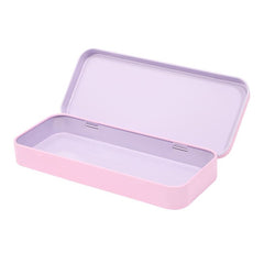 Pink Stationary metal tin