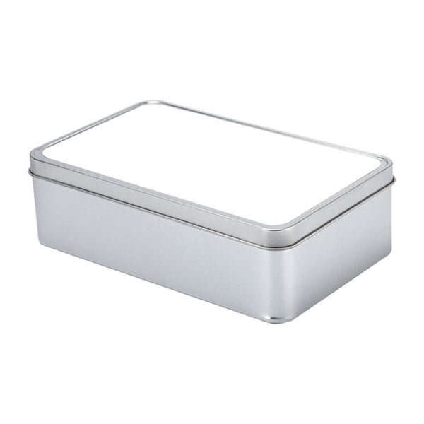Blank rectangular metal tin for sublimation or laser engraving projects