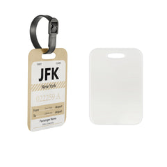 Sublimation Plastic Luggage Tag