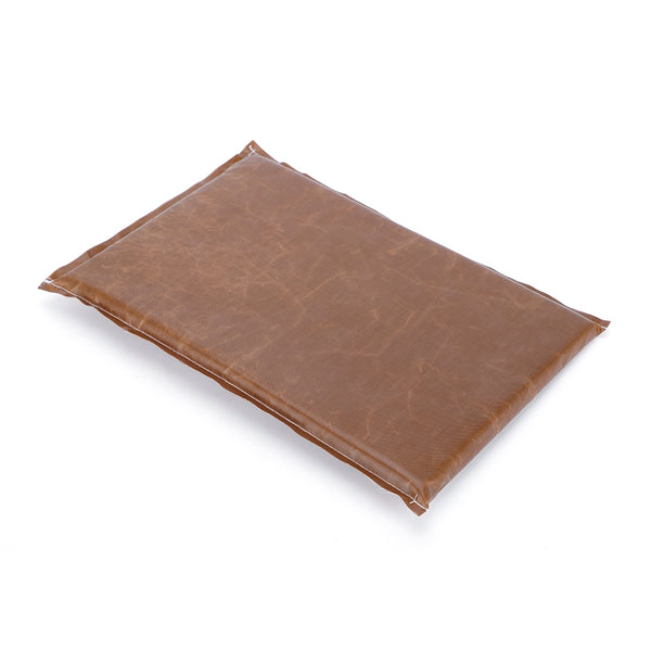 Teflon pillow 11x15 inch in brown, offering a durable and versatile option for comfort.