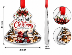 Sublimation Aluminium Christmas Tree Decoration – Double Sided