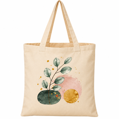 Natural Polyester Tote Bag - 38cm x 42cm