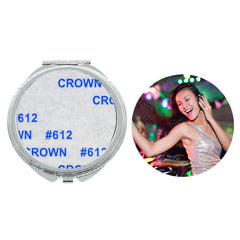 round sublimation pocket mirror