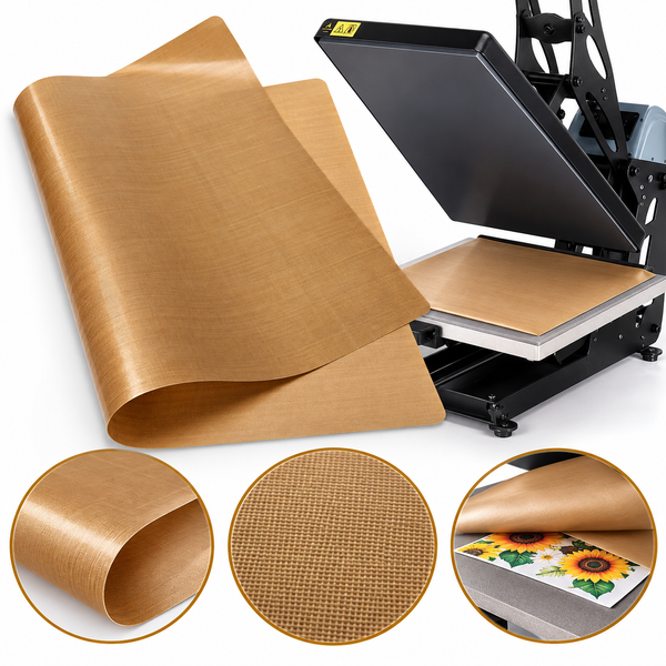 Teflon Heat Press Protection Sheet – 16 x 20 Inch