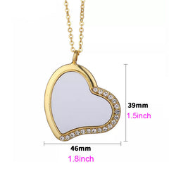 Heart Necklace - Gold