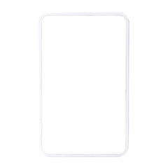 sublimation rectangle metal white tin