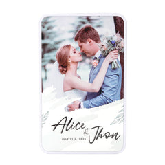 sublimation rectangle metal white tin