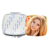 Square Compact Pocket Mirror sublimation blanks