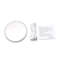 Sublimation Wireless Charger - Silver