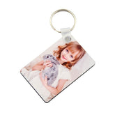 Rectangle MDF Keyring