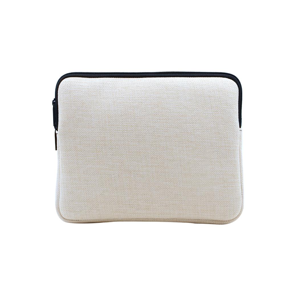 Sublimation blank linen laptop sleeve