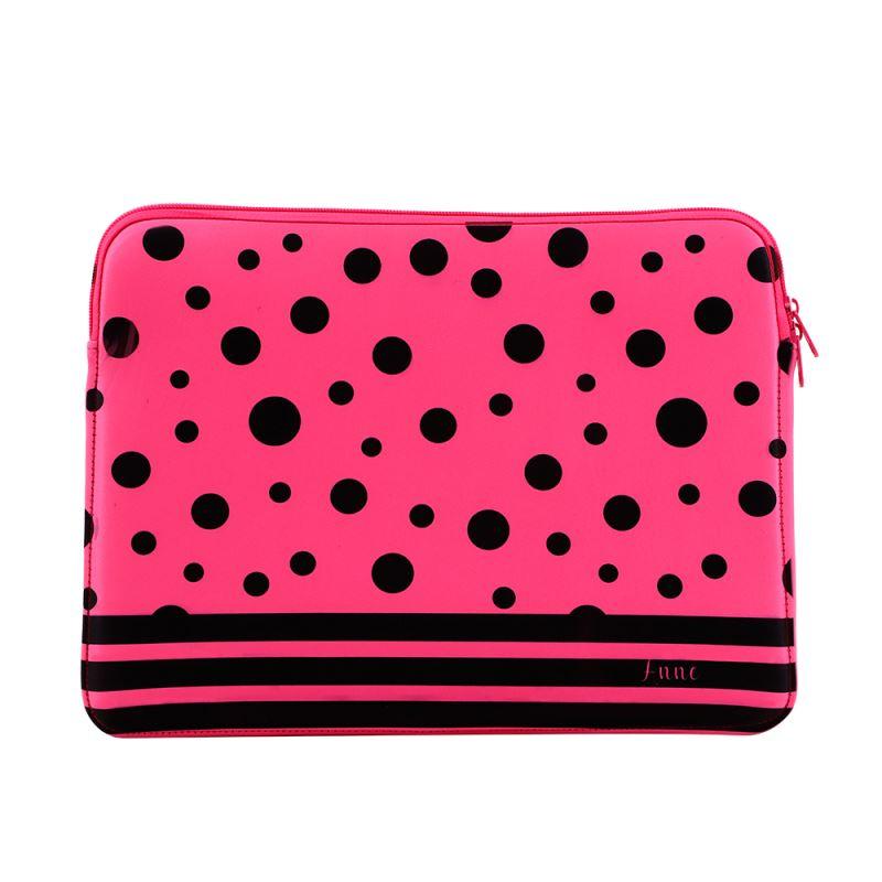 Neoprene Sublimation Laptop Sleeve 14 inch neon pink SubliBlanks Limited